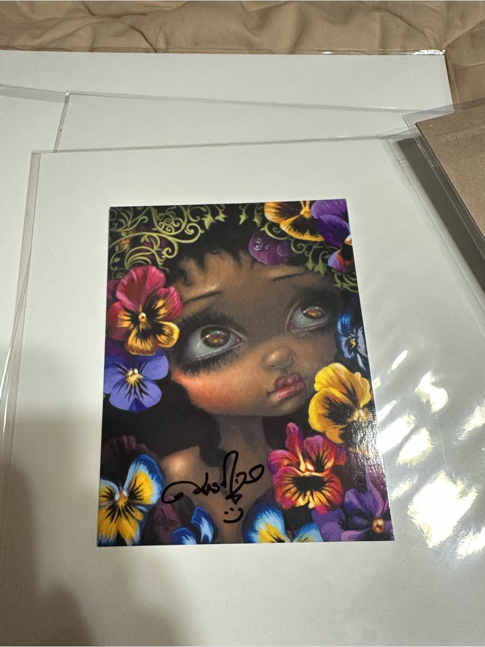 Jasmine Becket Griffith Signed Postcard